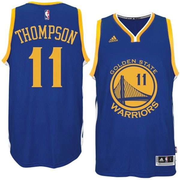 Men's  Klay Thompson 2014-15 New Swingman Road Blue Jersey